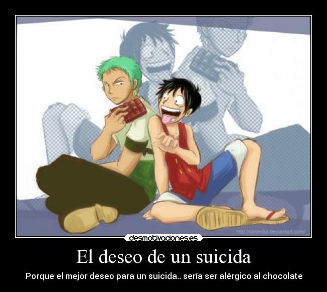 El deseo de un suicida -