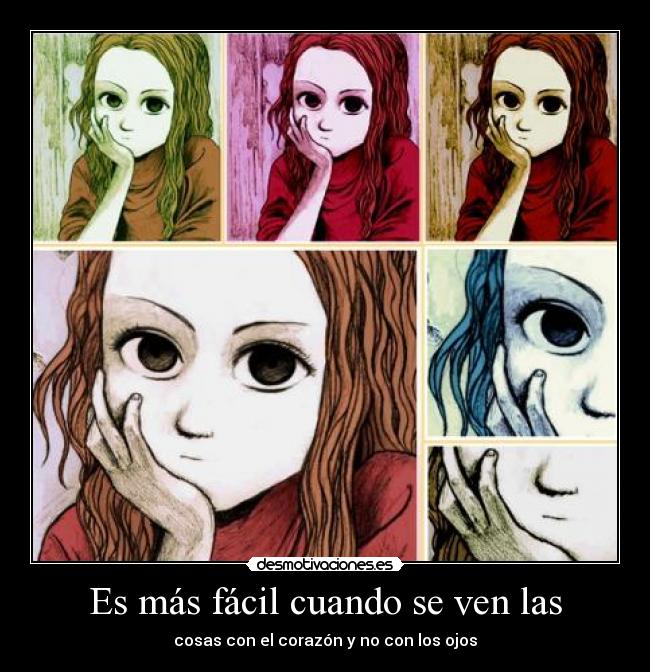 Es más fácil cuando se ven las - 