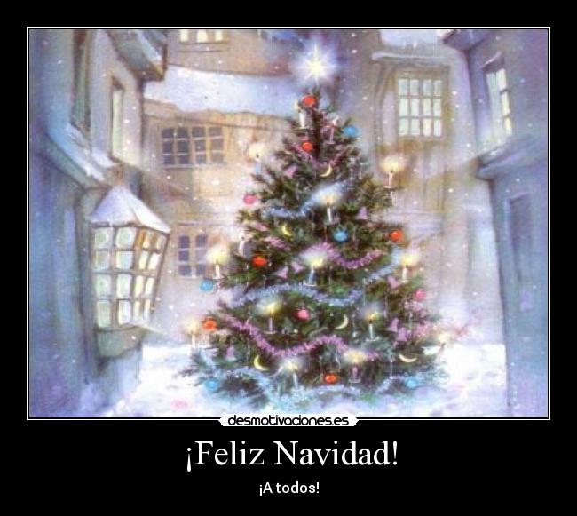 ¡Feliz Navidad! - ¡A todos!