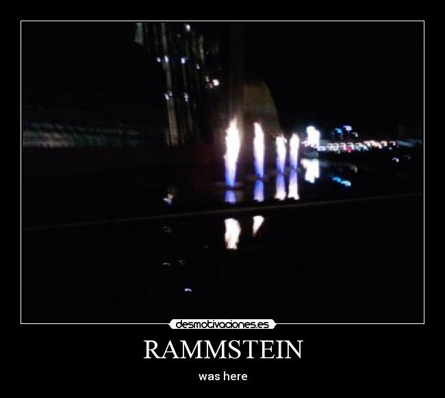 carteles rammstein desmotivaciones