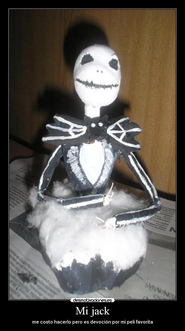 Mi jack - me costo hacerlo pero es devoción por mi peli favorita