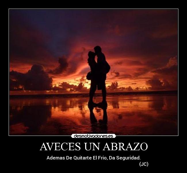 AVECES UN ABRAZO - 