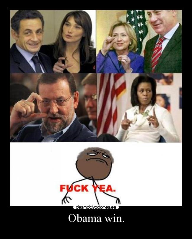 Obama win. -