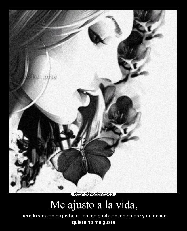 Me ajusto a la vida, - 