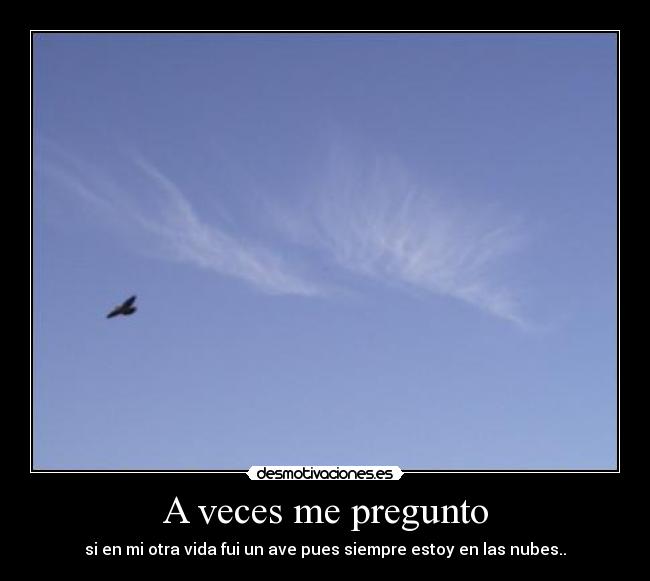 A veces me pregunto - 