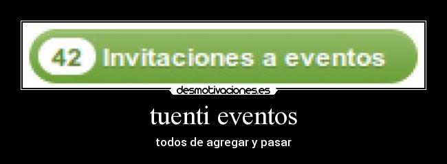 tuenti eventos -