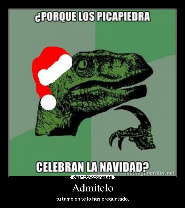 carteles navidad picapiedra philosoraptor filosoraptor desmotivaciones