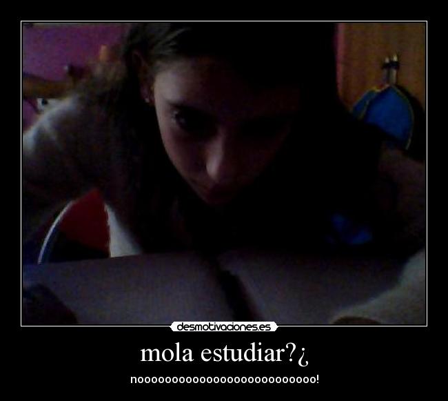 mola estudiar?¿ - noooooooooooooooooooooooooo!