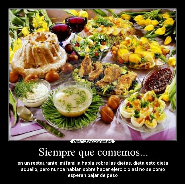 carteles dieta desmotivaciones