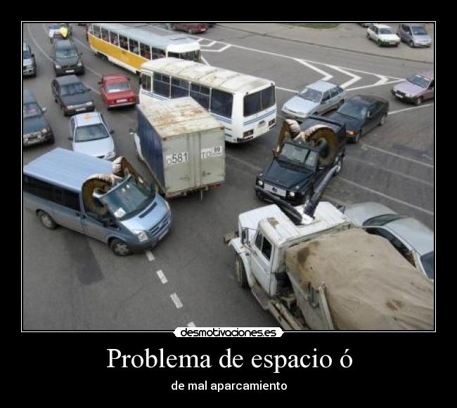 Problema de espacio ó - 