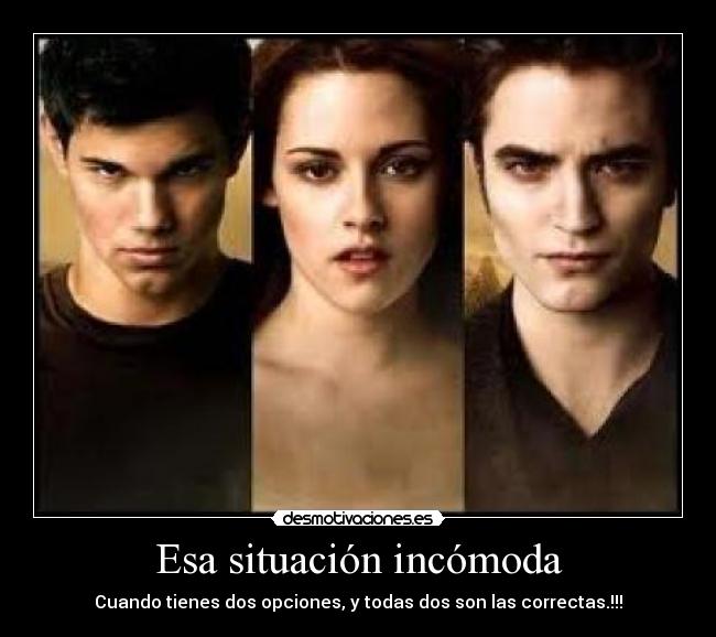 Esa situación incómoda - Cuando tienes dos opciones, y todas dos son las correctas.!!!