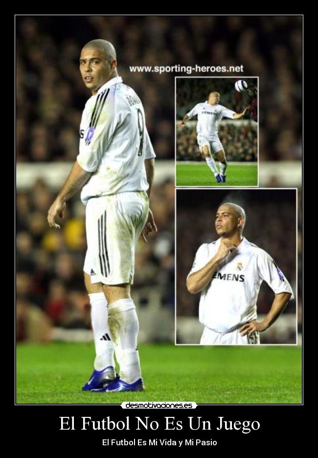 El Futbol No Es Un Juego -