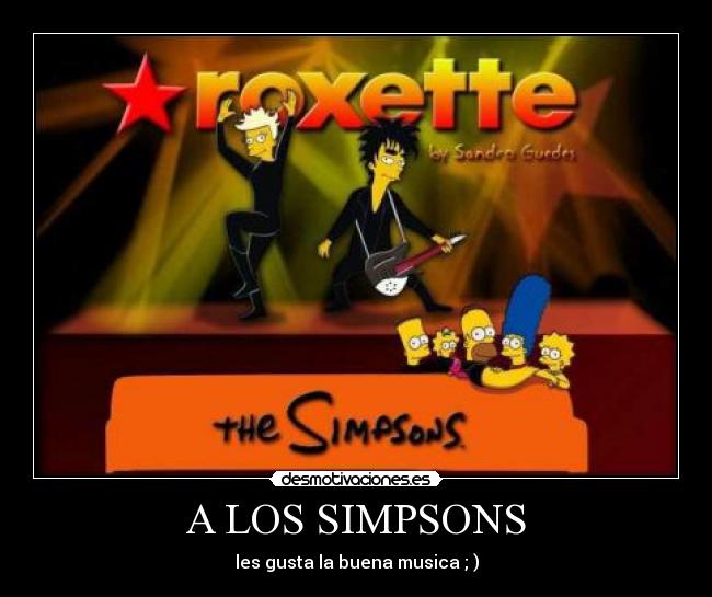 A LOS SIMPSONS -