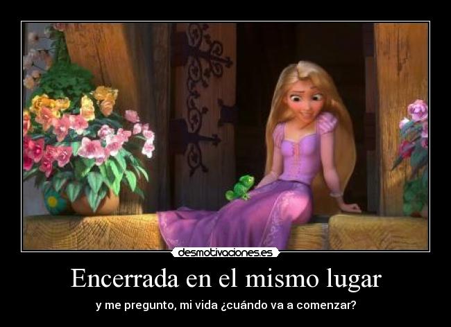 Encerrada en el mismo lugar -