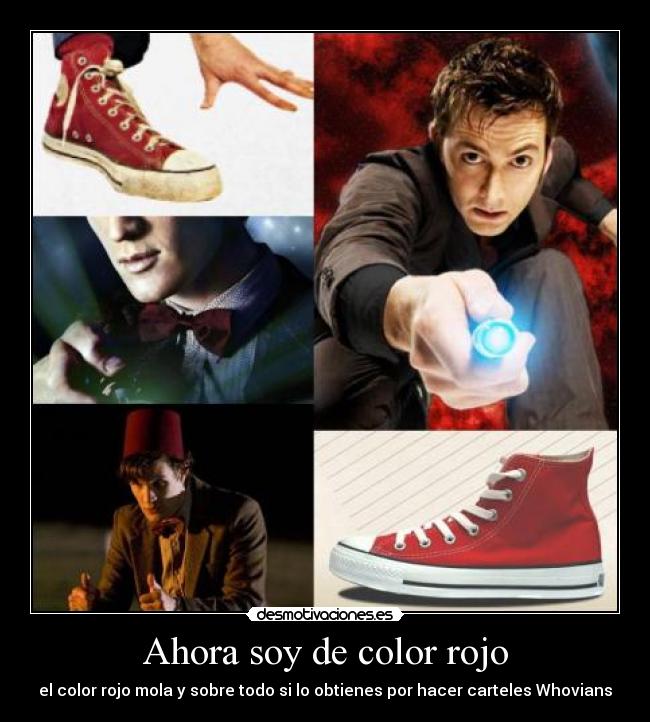 Ahora soy de color rojo - 