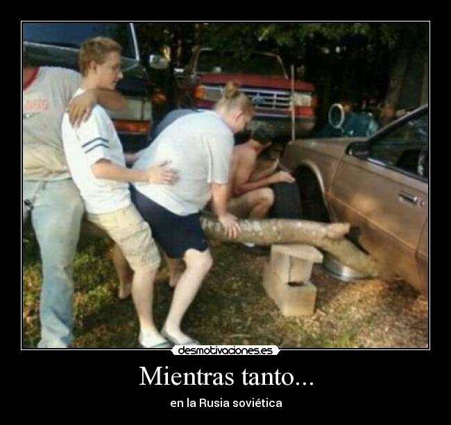 Mientras tanto... - en la Rusia soviética