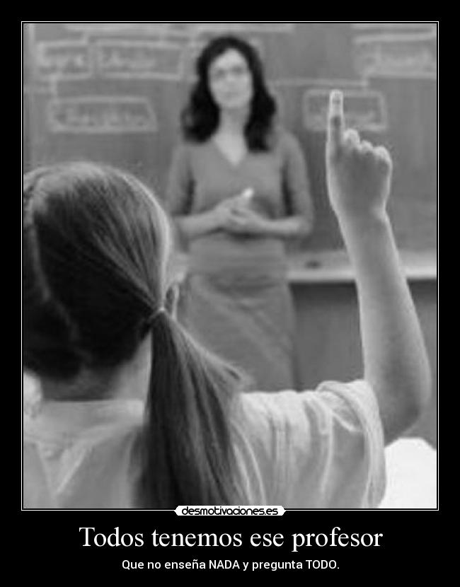 carteles profesores desmotivaciones