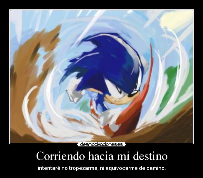 Corriendo hacia mi destino -