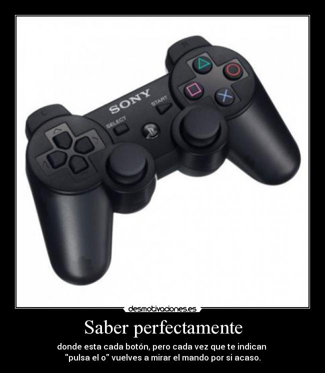 Saber perfectamente -