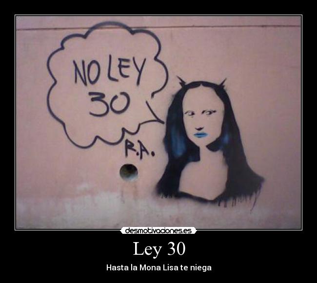 Ley 30 -