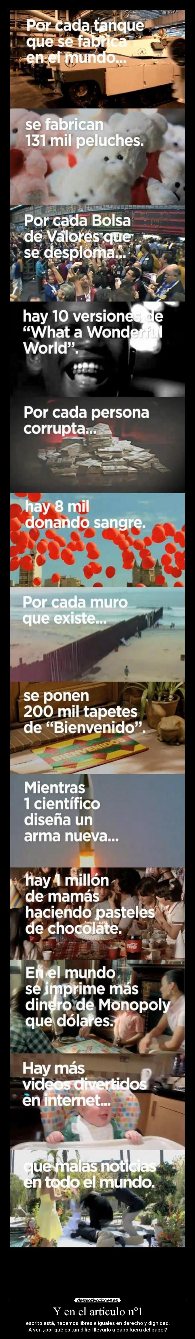 Y en el artículo nº1 - 