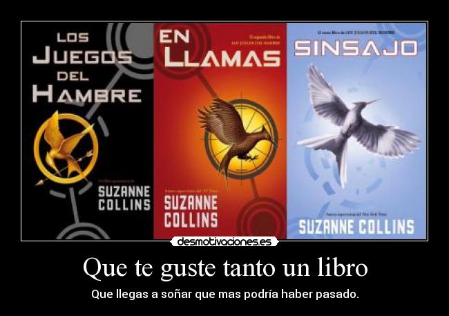 Que te guste tanto un libro -
