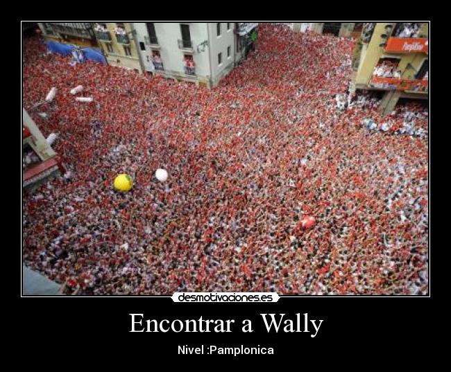 Encontrar a Wally - Nivel :Pamplonica