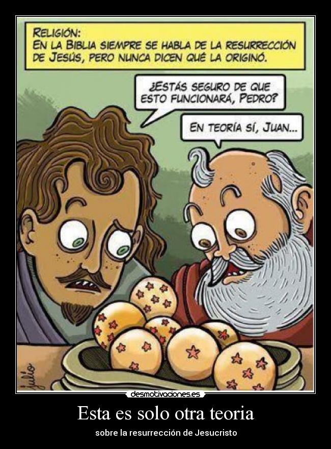 Esta es solo otra teoria - sobre la resurrección de Jesucristo