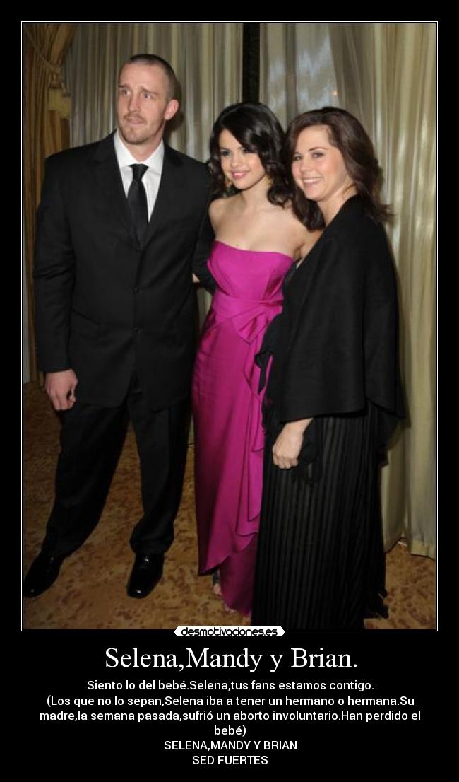 Selena,Mandy y Brian. - 