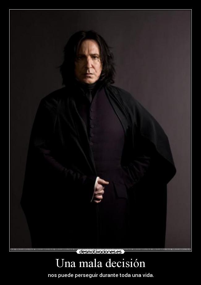 Una mala decisión -