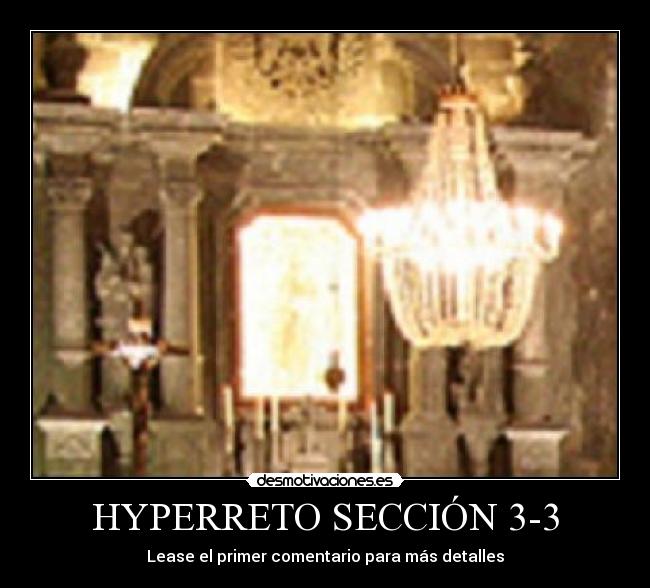 HYPERRETO SECCIÓN 3-3 -