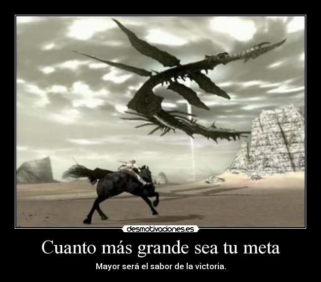 carteles shadow the colossus uno los mejores juegos que tenido desmotivaciones