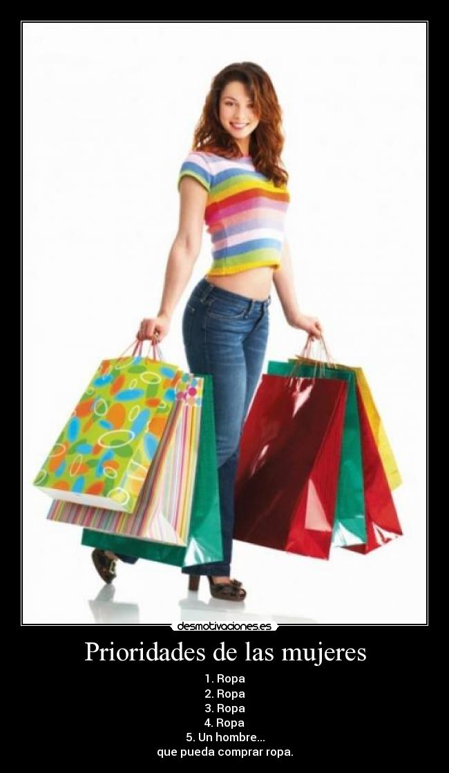 Prioridades de las mujeres -