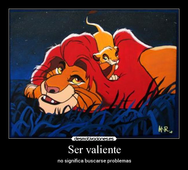Ser valiente - 