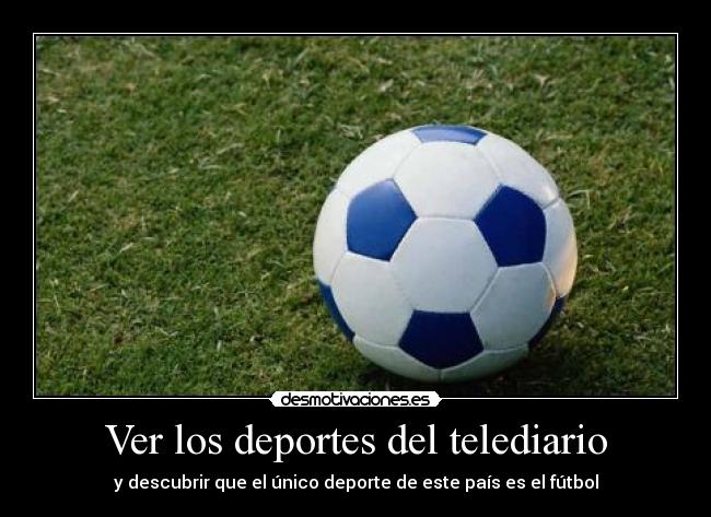 Ver los deportes del telediario -