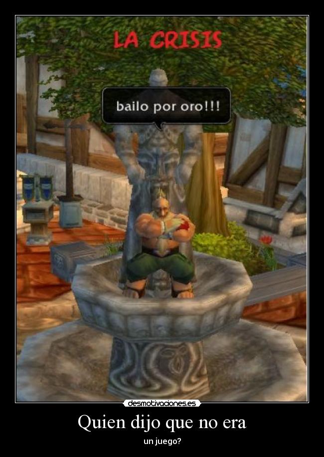 Quien dijo que no era -