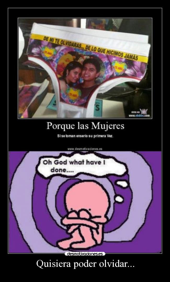 Quisiera poder olvidar... - 
