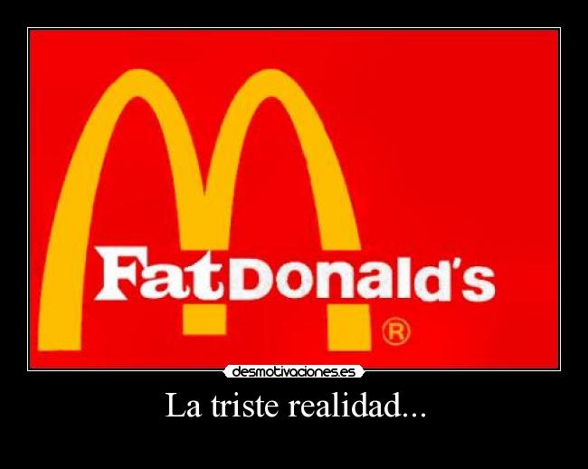 La triste realidad... -