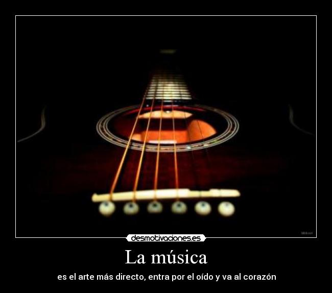 La música -