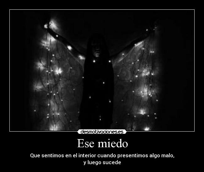 Ese miedo - 