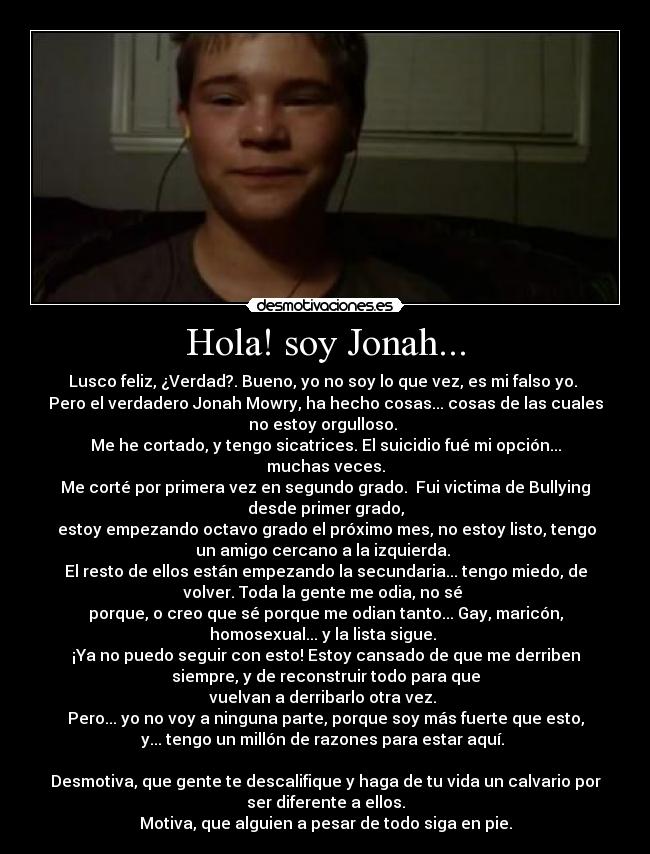 Hola! soy Jonah... - 