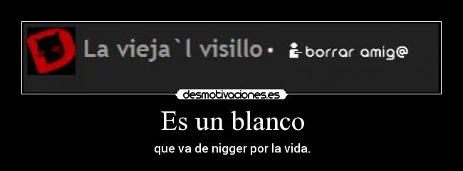 Es un blanco - 