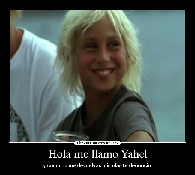 Hola me llamo Yahel - 
