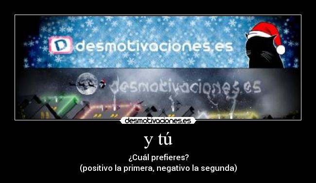 y tú -