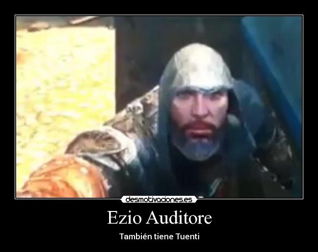 Ezio Auditore - También tiene Tuenti
