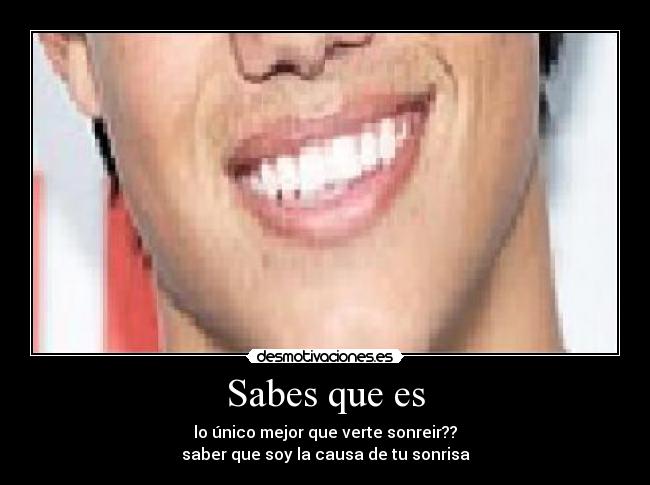 Sabes que es -