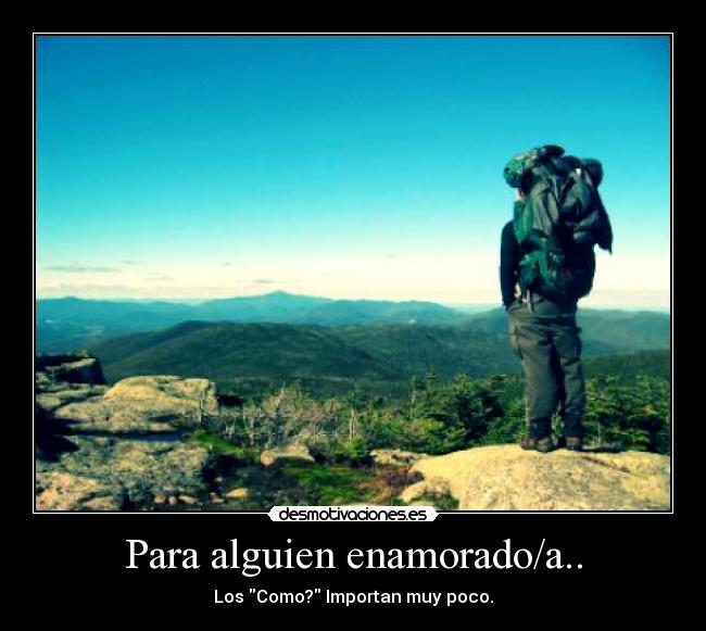 Para alguien enamorado/a.. - 