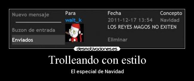 Trolleando con estilo -