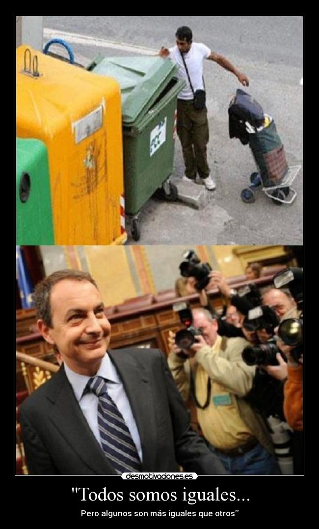 Todos somos iguales... - 
