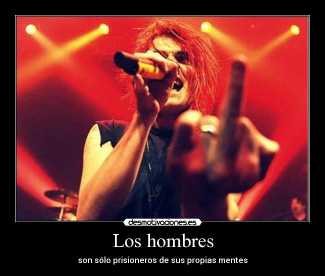 carteles frase franklin roosevelt con foto gerard way desmotivaciones